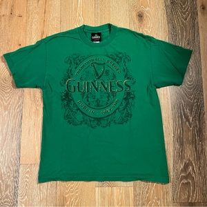 Guinness Green Cotton Tee 🍀☘️
